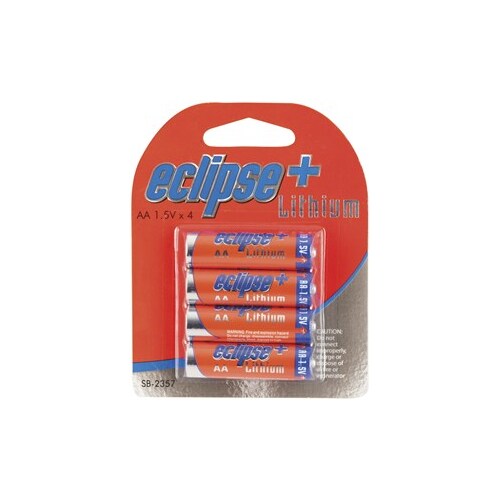 1.5v Lithium AA Batteries - Pack 4